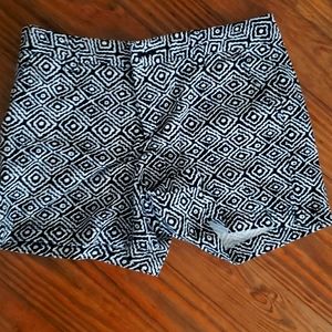 Black and White shorts